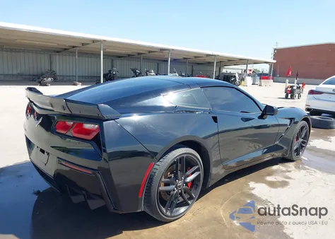 2017 Chevrolet Corvette Stingray Z51 from USA, damaged, VIN 1G1YH2D70H5111704